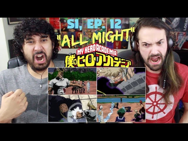 MY HERO ACADEMIA 1x12 - REACTION!!!