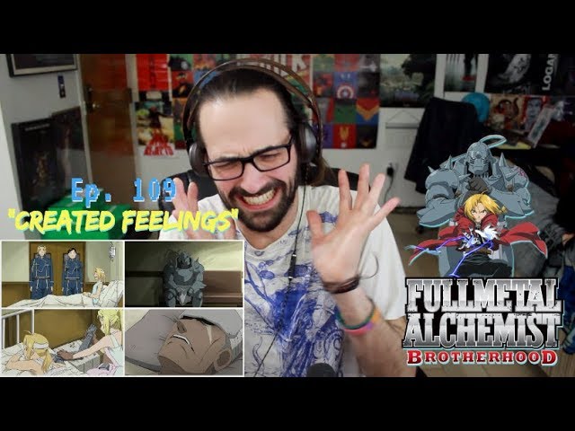 FULLMETAL ALCHEMIST: BROTHERHOOD Ep. 109 - "Created Feelings" REACTION & REVIEW!!!