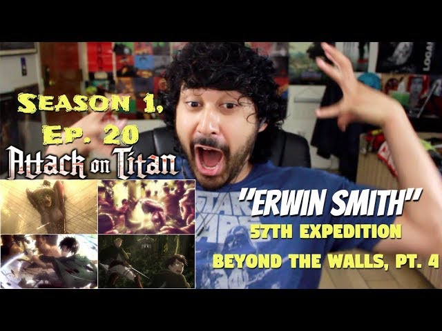 ATTACK ON TITAN 1x20 - REACTION!!!