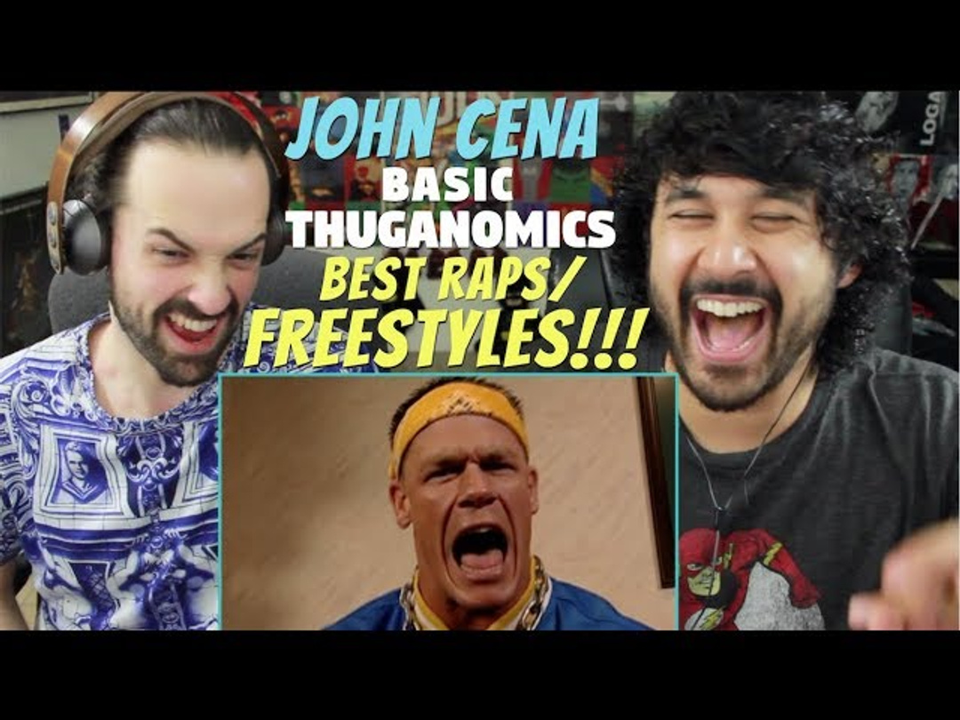 John Cena, Basic Thuganomics - Best Raps / Freestyles REACTION!!!