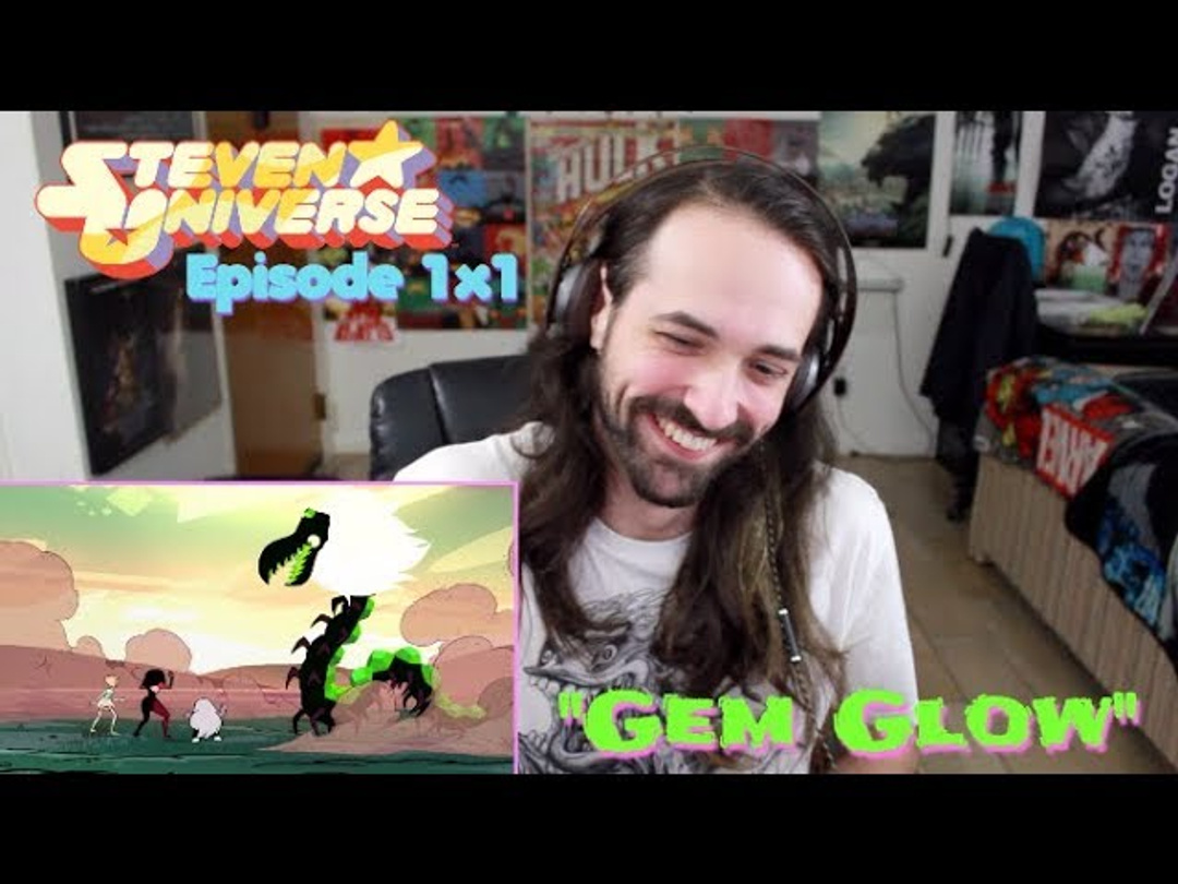 STEVEN UNIVERSE Ep. 1x1 - "Gem Glow" REACTION & REVIEW!!!