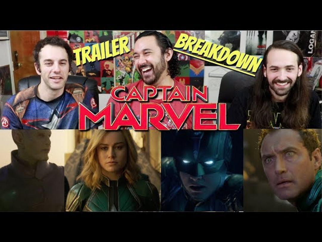 Captain Marvel Trailer BREAKDOWN & ANALYSIS!!!