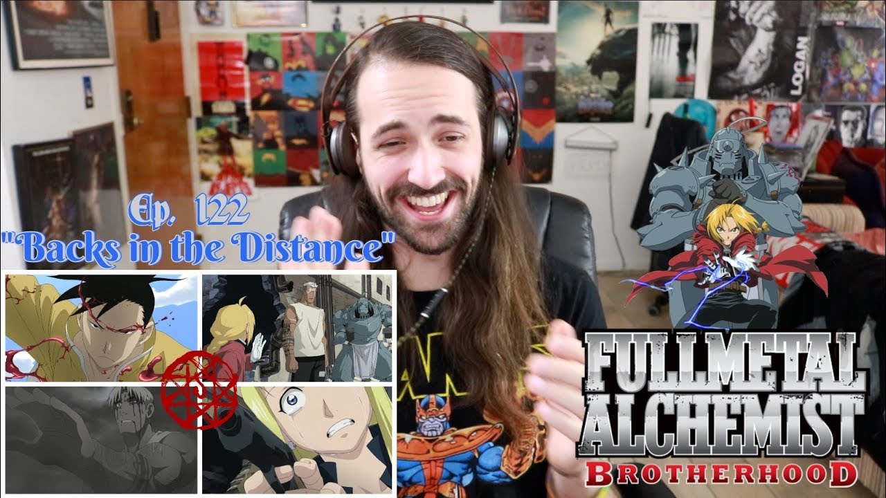 FULLMETAL ALCHEMIST: BROTHERHOOD Ep. 122 "Backs in the Distance" - REACTION & REVIEW!!!