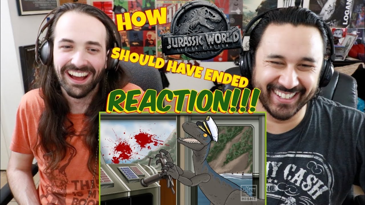 How JURASSIC WORLD: FALLEN KINGDOM Should Have Ended - LOST REACTION!!!