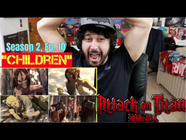 ATTACK ON TITAN 2x10 - REACTION!!!