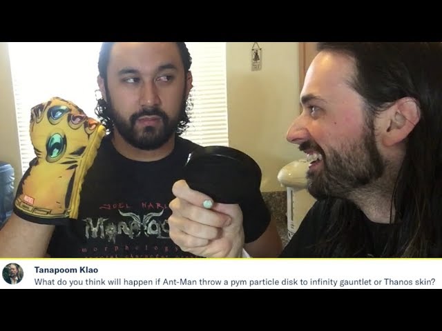 What Would Happen If Ant Man threw a PYM PARTICLE DISK At THANOS?!