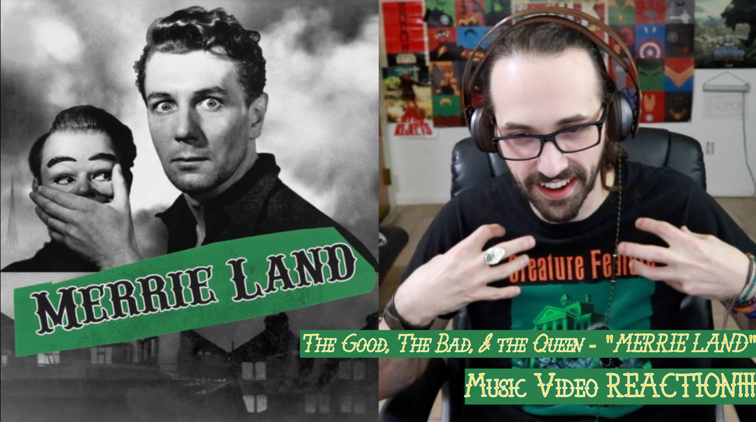 THE GOOD, THE BAD, & THE QUEEN "Merrie Land" Music Video - REACTION!!!