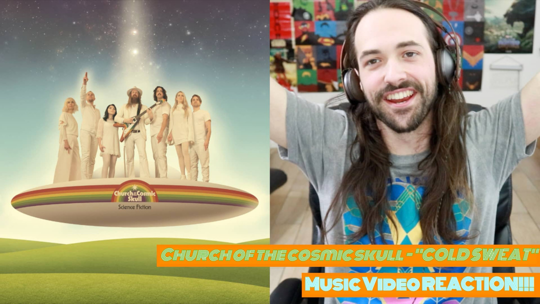 CHURCH of the COSMIC SKULL "Cold Sweat" Music Video - REACTION!!!