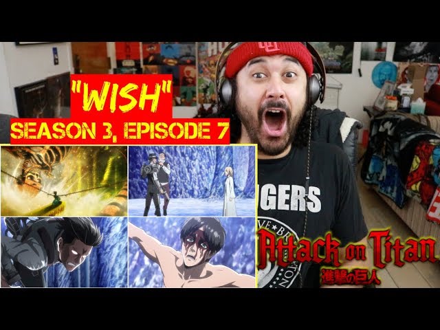 ATTACK ON TITAN 3x7 - REACTION!!!