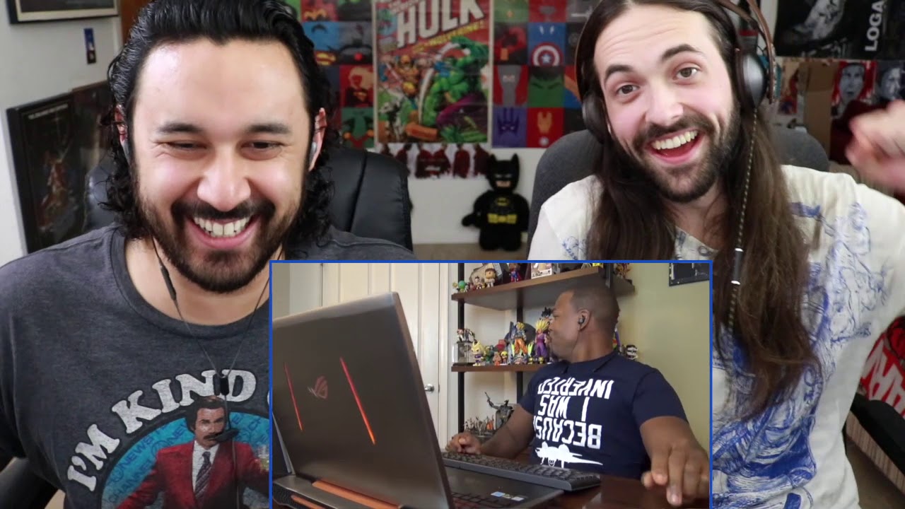 REACTION to Tyrone Magnus's REACTION to our AVENGERS ENDGAME SKETCH!!!