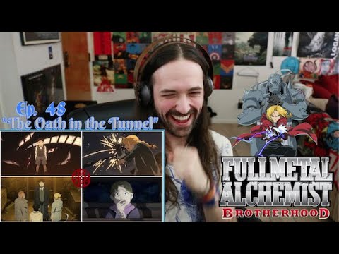 FULLMETAL ALCHEMIST: BROTHERHOOD Ep. 148 "The Oath in the Tunnel" - *Stream Along* REACTION!!!