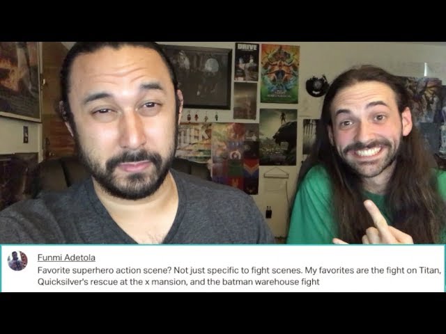 What's Our FAVORITE Superhero ACTION Scene?!