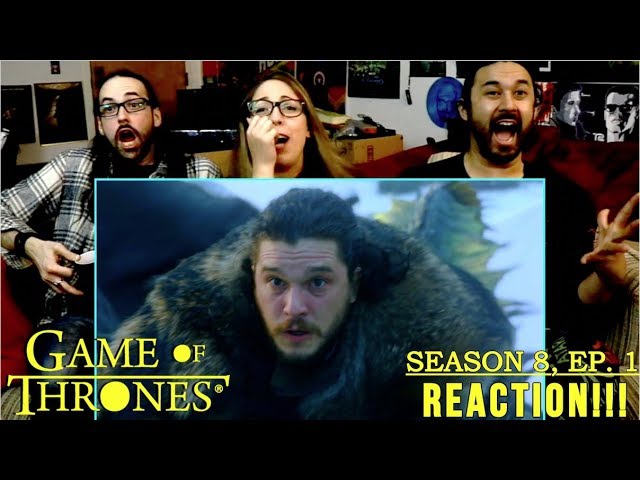Game Of Thrones 8x1 - REACTION!!!