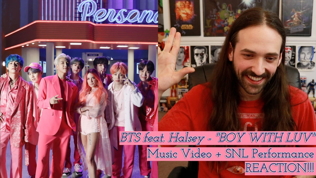 BTS (feat. Halsey) | "Boy With Luv" Music Vid + SNL Performance - REACTION!!!