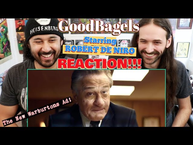 Goodbagels AD (Starring Robert De Niro) - REACTION!!!