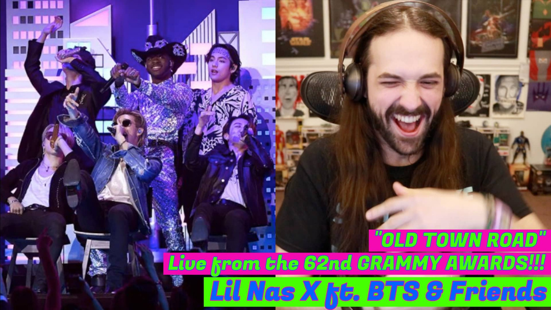 LIL NAS X feat. BTS & MORE | "Old Town Road" GRAMMY Performance - REACTION!!!