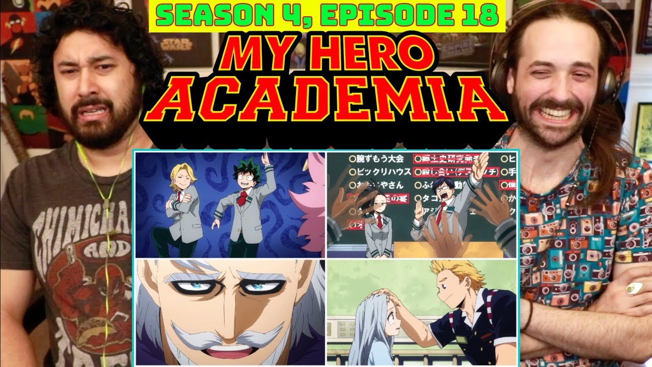My Hero Academia 4x18 - STREAM ALONG!!!