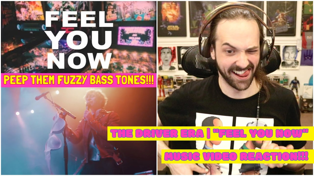 THE DRIVER ERA | "Feel You Now" Music Video - REACTION!!!