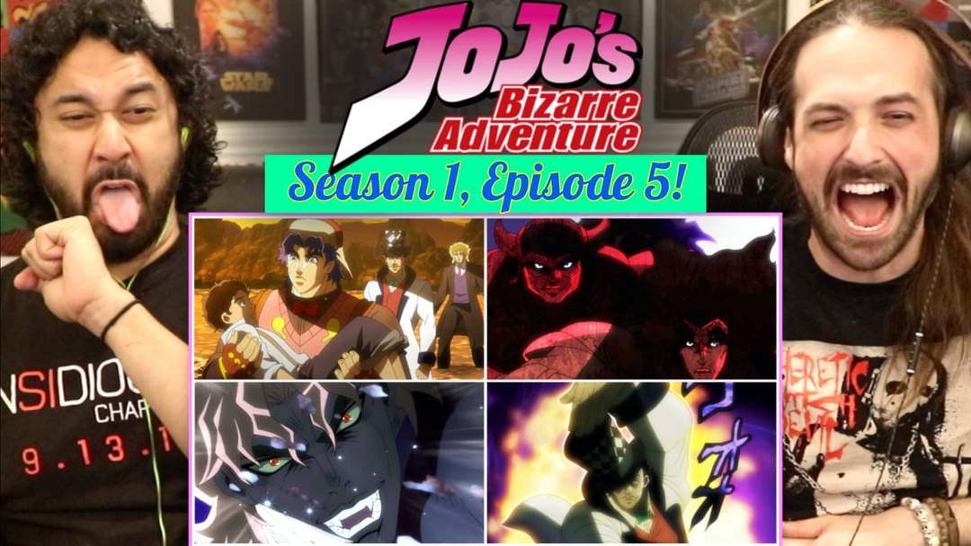 Jojo's BIZARRE Adventure 1x5 - WATCH ALONG!!!