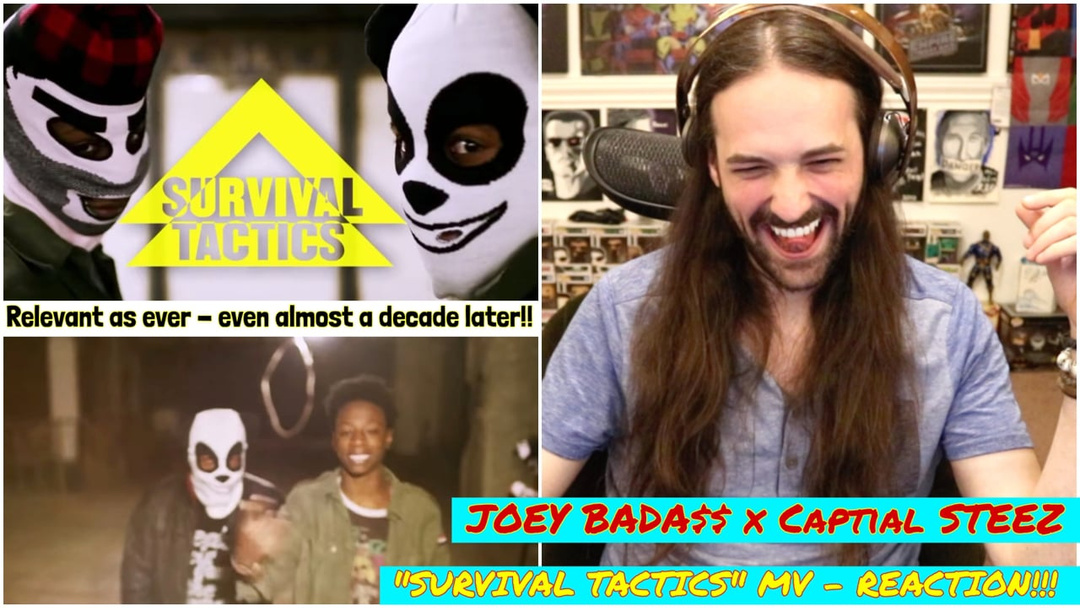 JOEY BADA$$ x CAPITAL STEEZ | "Survival Tactics" Music Video - REACTION!!!