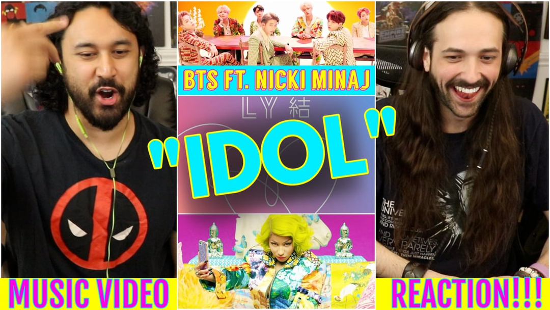 BTS (ft. NICKI MINAJ) | "Idol" Music Video - REACTION!!!