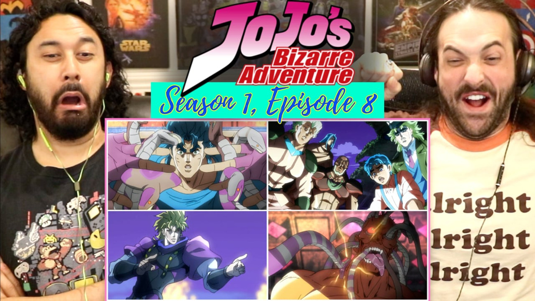 Jojo's BIZARRE Adventure 1x8 - WATCH ALONG!!!