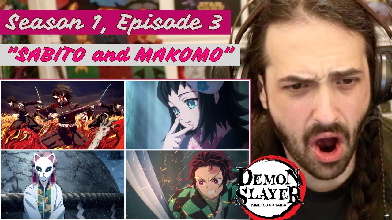 DEMON SLAYER (Kimetsu No Yaiba) | Ep. 1x3 - WATCH ALONG!!!