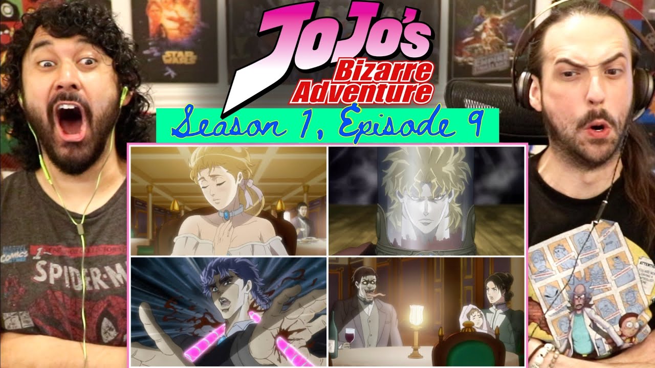 Jojo's BIZARRE Adventure 1x9 - WATCH ALONG!!!