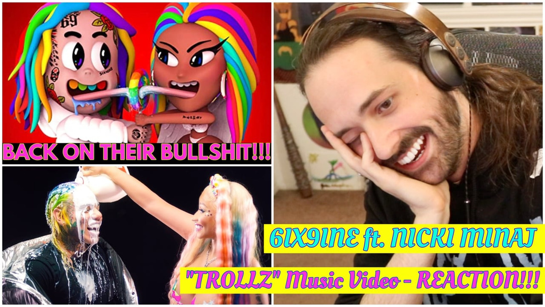 6IX9INE ft. NICKI MINAJ | "Trollz" Music Video - REACTION!!!