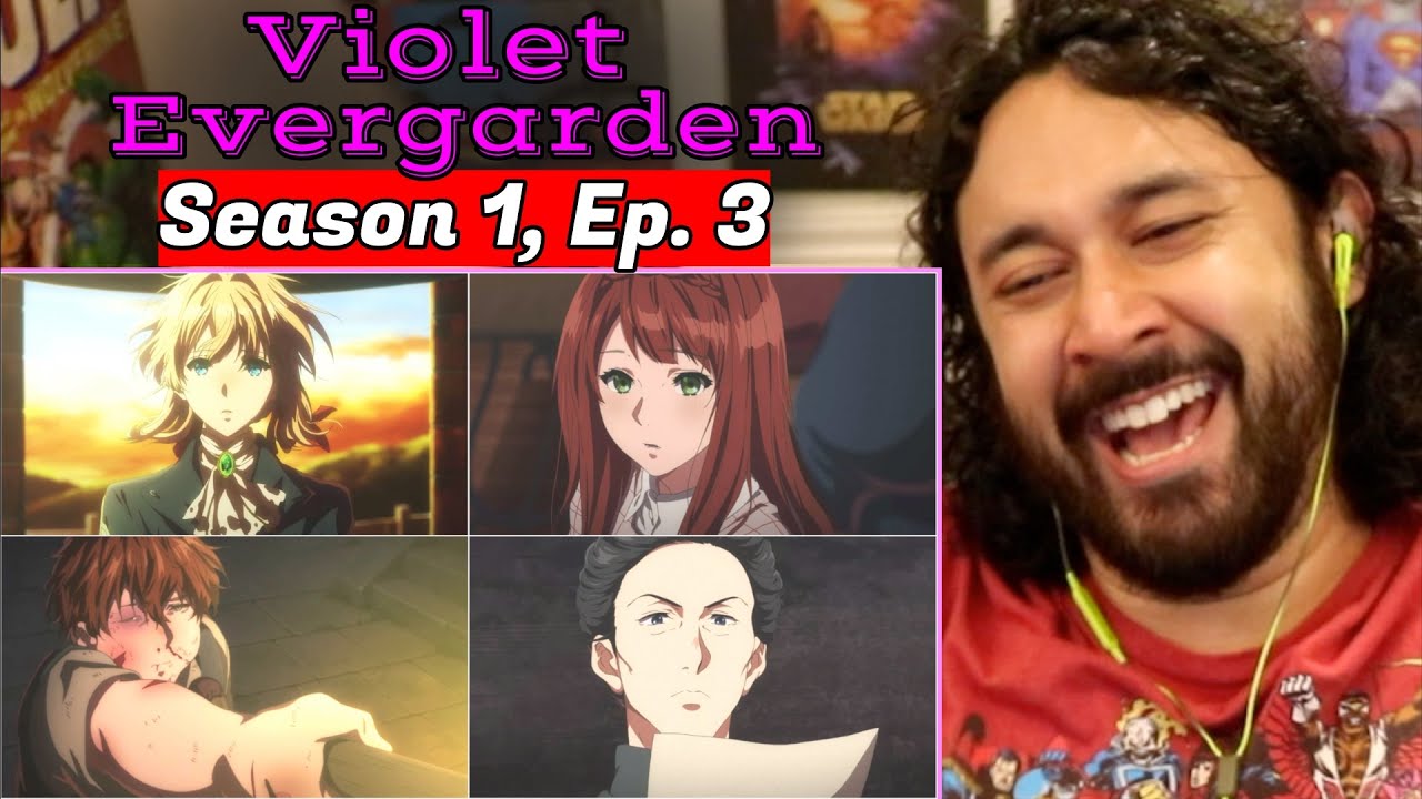 Violet Evergarden 1x3 - WATCH ALONG!