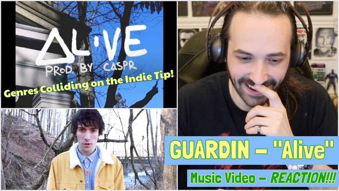GUARDIN (Prod. by CASPR) | "Alive" Music Video - REACTION!