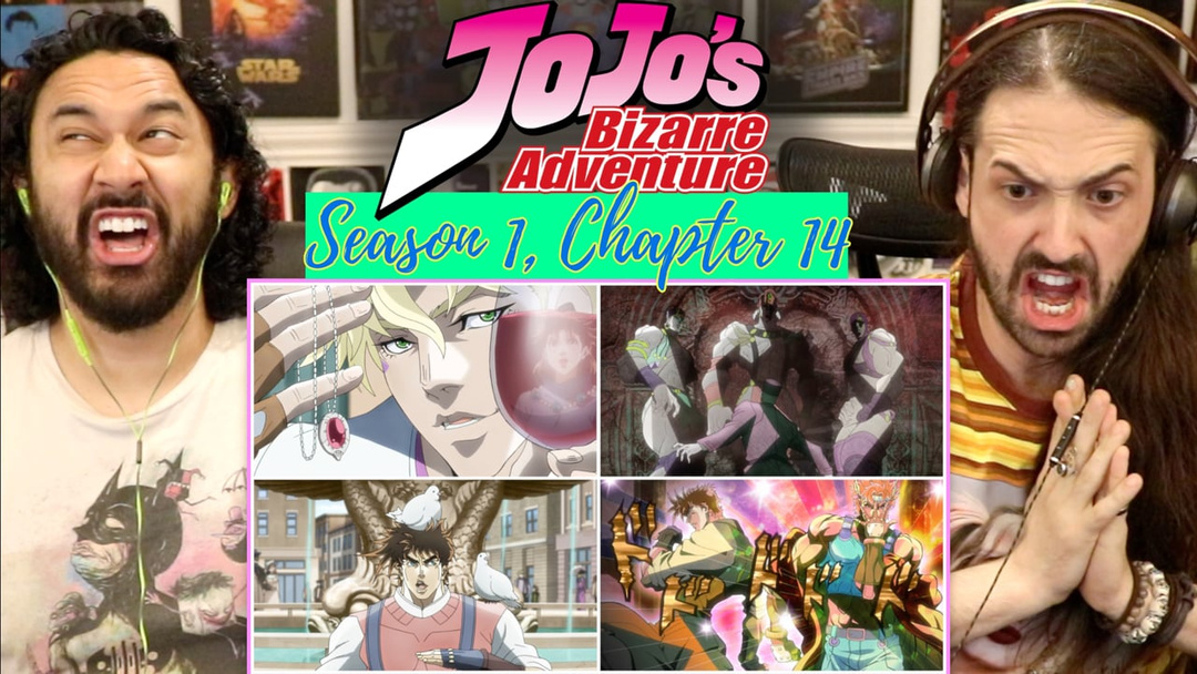 BATTLE TENDENCY | Jojo's BIZARRE Adventure 1x14 - WATCH ALONG!