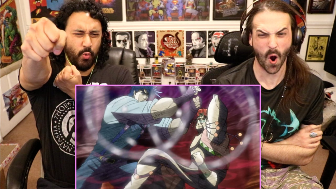 BATTLE TENDENCY | Jojo's BIZARRE Adventure 1x15 - REACTION HIGHLIGHTS!
