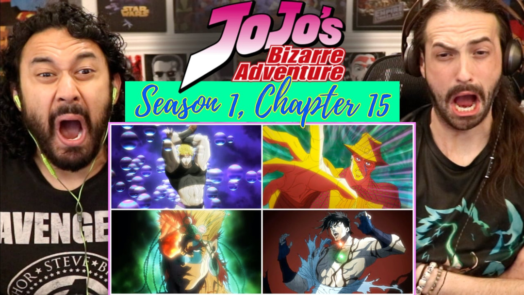BATTLE TENDENCY | Jojo's BIZARRE Adventure 1x15 - WATCH ALONG!