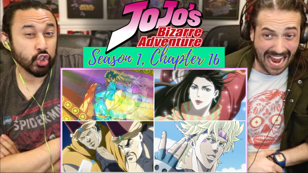 BATTLE TENDENCY | Jojo's BIZARRE Adventure 1x16 - WATCH ALONG!