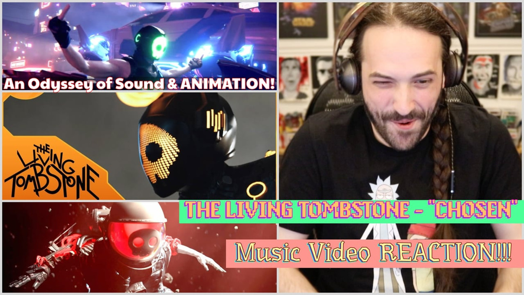 THE LIVING TOMBSTONE | "Chosen" Music Video - REACTION!