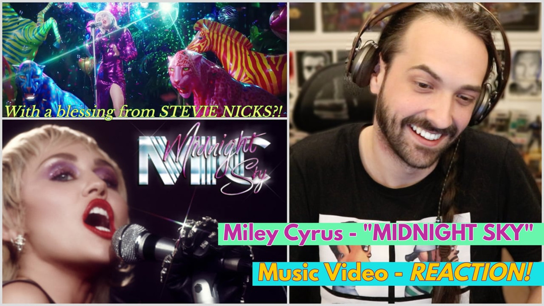 MILEY CYRUS | "Midnight Sky" Music Video - REACTION!