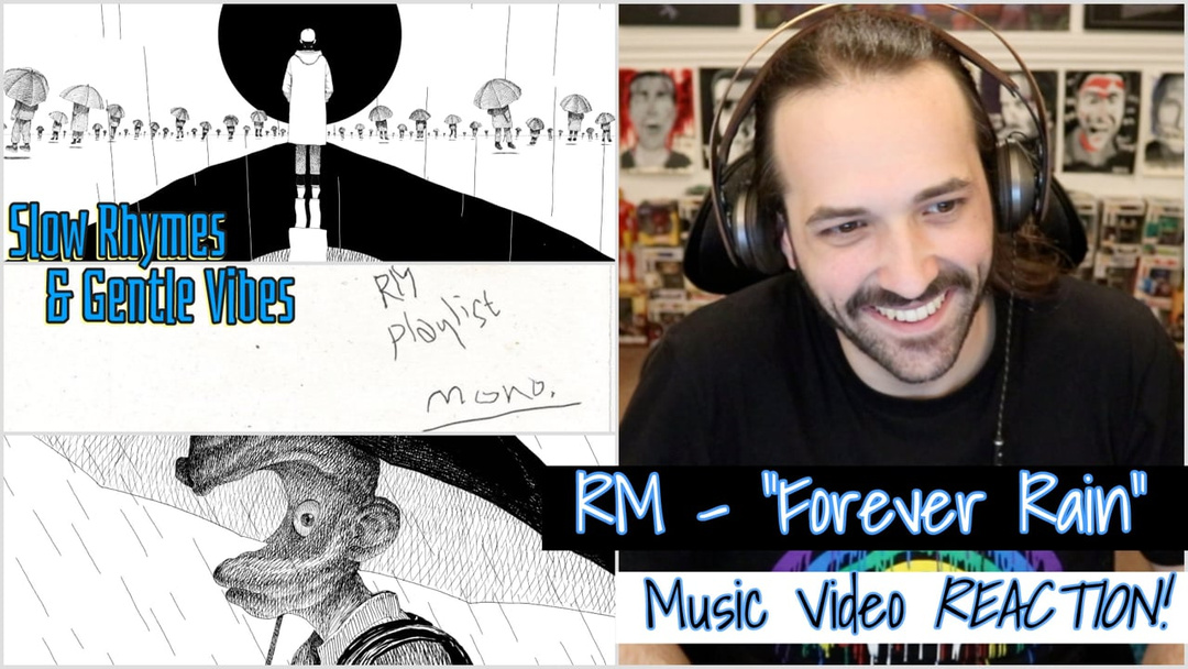 RM | "Forever Rain" Music Video - REACTION!