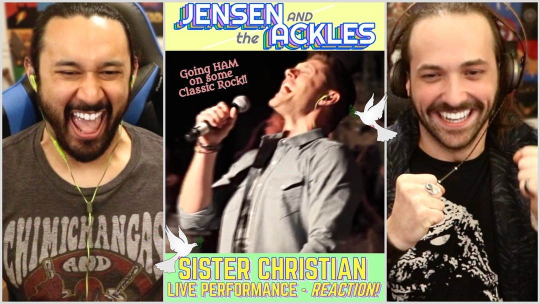 JENSEN (and the) ACKLES | "Sister Christian" Live Performance - REACTION!