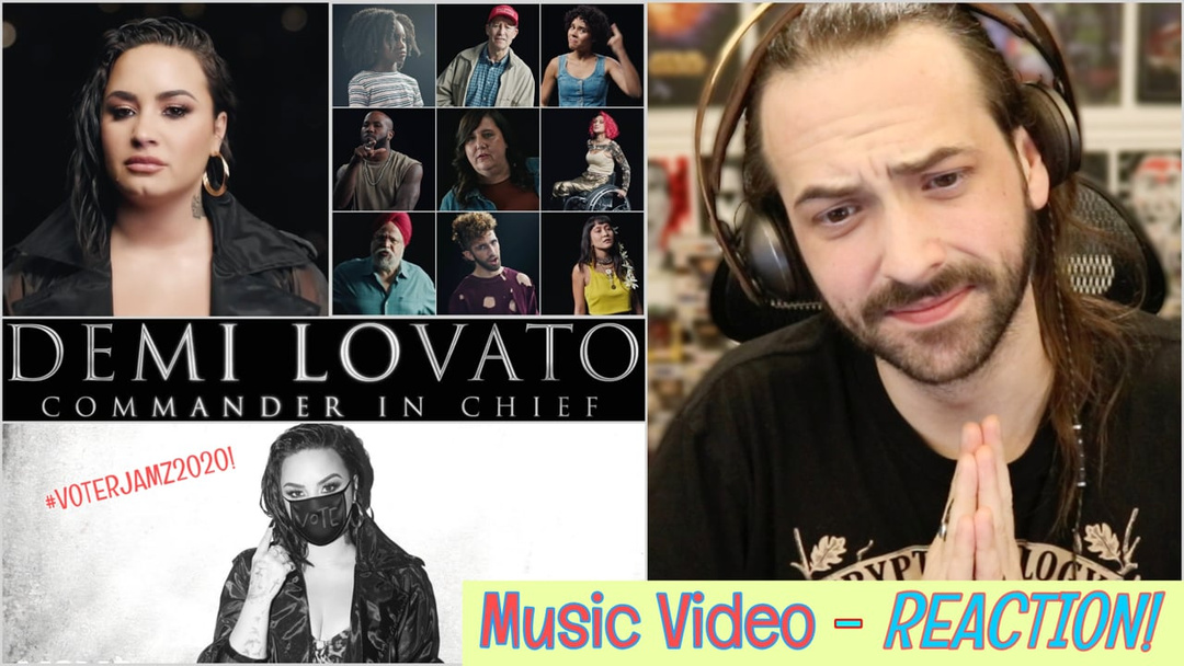 DEMI LOVATO | "Commander in Chief" Music Video - REACTION!
