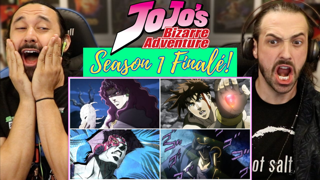 JoJo's Bizarre Adventure | Season 1 FINALÉ - WATCH ALONG!