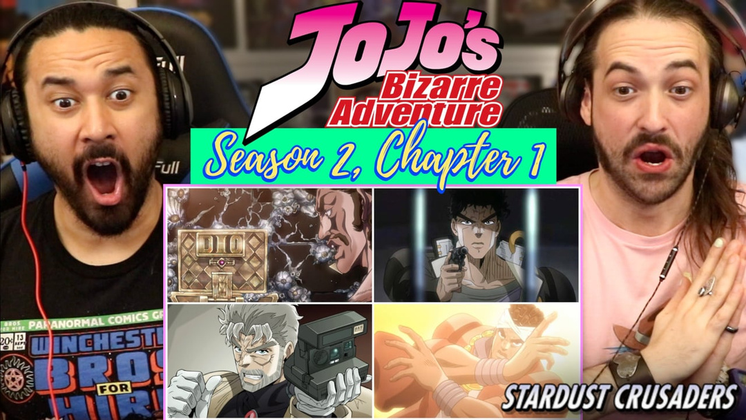 JoJo's Bizarre Adventure | Season 2 PREMIERE - WATCH ALONG!
