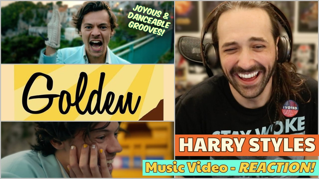 HARRY STYLES | "Golden" Music Video - REACTION!