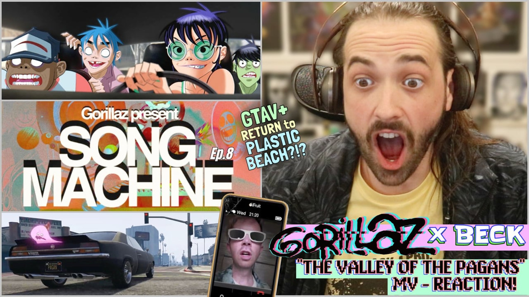 GORILLAZ x BECK | "The Valley of the Pagans" Music Video - REACTION!
