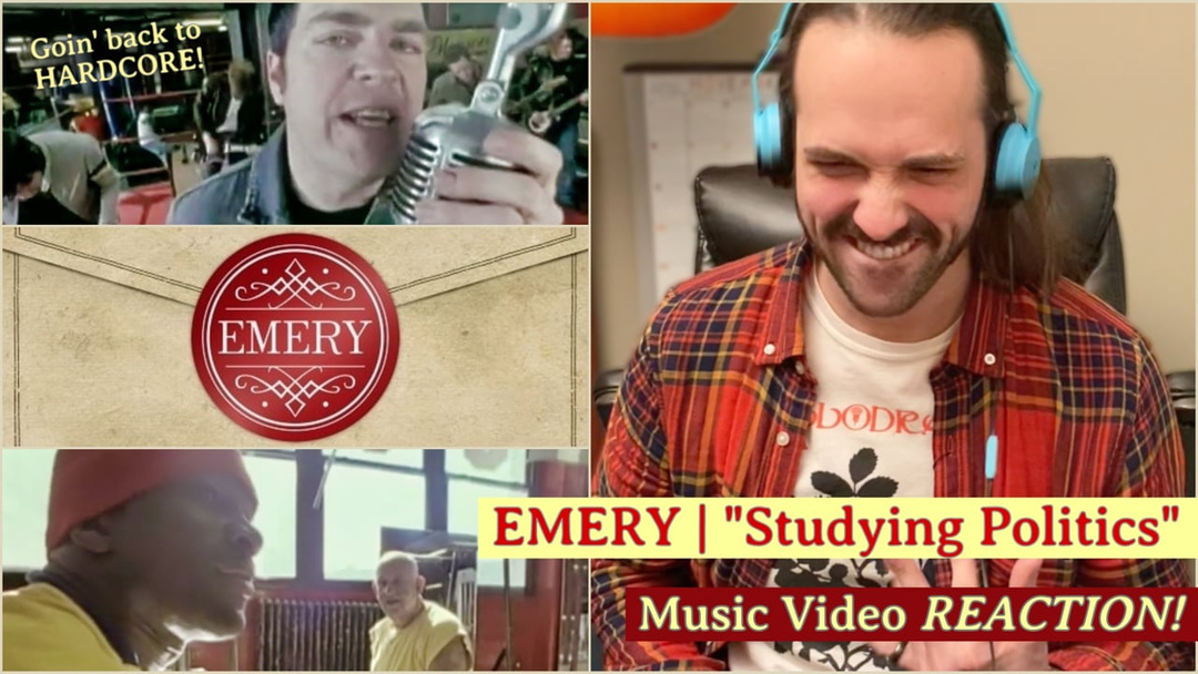 EMERY | "Studying Politics" Music Video - REACTION!
