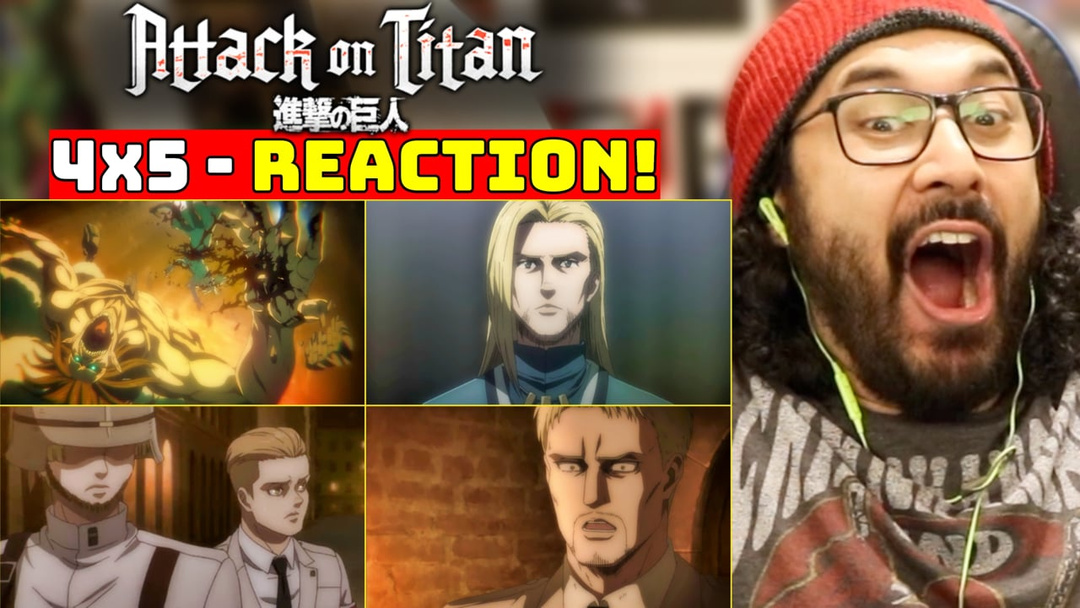 Attack On Titan 4x5 - WATCH ALONG!!