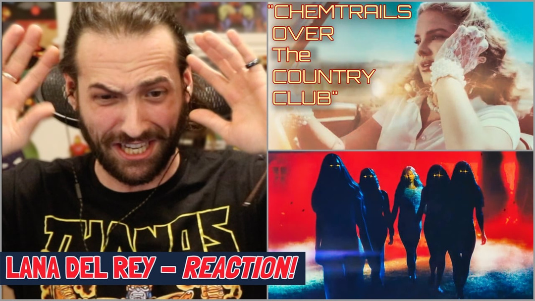 LANA DEL REY | "Chemtrails Over the Country Club" Music Video - REACTION!!