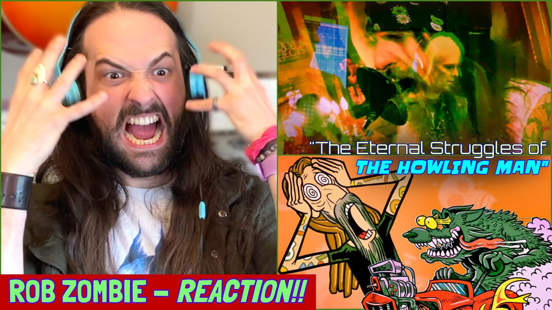 ROB ZOMBIE | "The Howling Man" Music Video - REACTION!!
