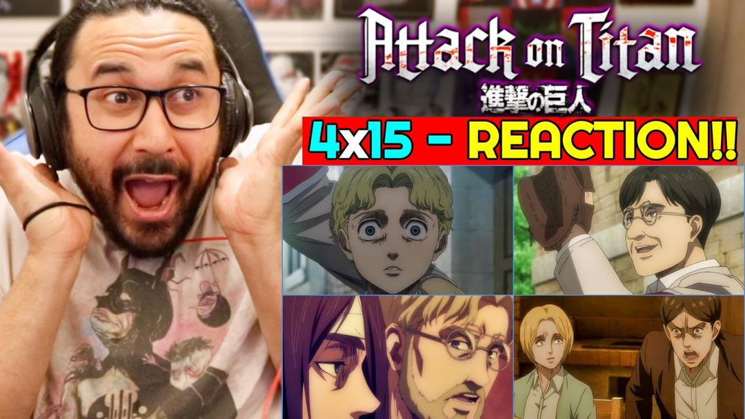 Attack On Titan 4x15 WATCH ALONG!!