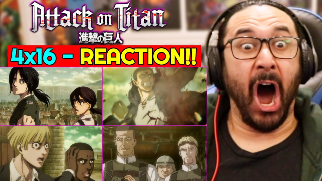 Attack On Titan 4x16 (Mid Season Finale) WATCH ALONG!!